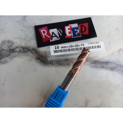  Фреза Ф10.0*30*75 HRC60 (10мм) 