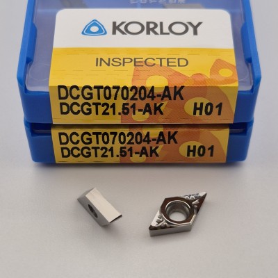 DCGT070204-AK H01 Змінна ріжуча пластина