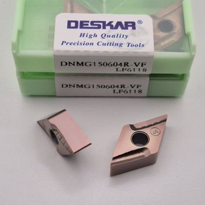 DNMG150604R-VF LF6118 Змінна ріжуча пластина DNMG150604R-VF LF6118 Змінна ріжуча пластина