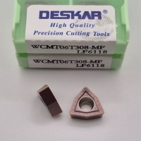 WCMT06T308-MF LF6118 Змінна ріжуча пластина WCMT06T308-MF LF6118 Змінна ріжуча пластина