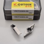 VBGT160404-AK H01 Змінна ріжуча пластина VBGT160404-AK H01 Змінна ріжуча пластина