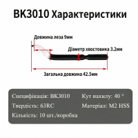 BK3010 вставки до рімера 