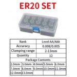 Цанги ER20 2-13 АА 0,008