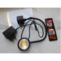 10W 220V "таблетка" лампа магнітна станочна 