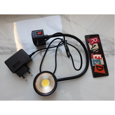 10W 220V "таблетка" лампа магнітна станочна 