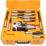 NT40 ISО40 75мм F1-18  розточна головка М16 різців 12 шт 